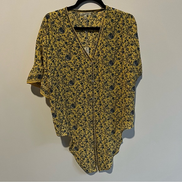 Max Studio floral print blouse - Picture 5 of 7